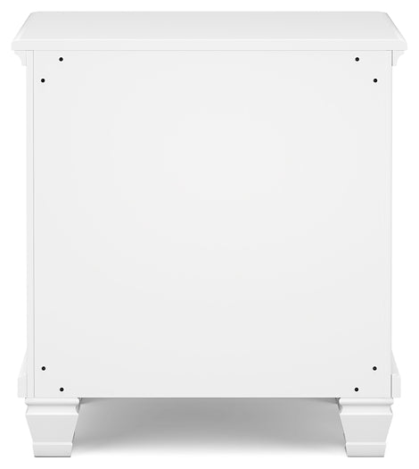 Fortman California  Panel Bed With Mirrored Dresser, Chest And Nightstand