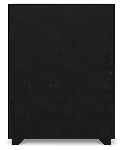 Londer California  Panel Bed With Mirrored Dresser And Chest