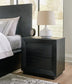 Londer California  Panel Bed With Mirrored Dresser, Chest And Nightstand