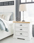 Ashbryn California  Panel Storage Bed With Mirrored Dresser, Chest And Nightstand