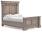 Blairhurst  Panel Bed With Mirrored Dresser And Chest