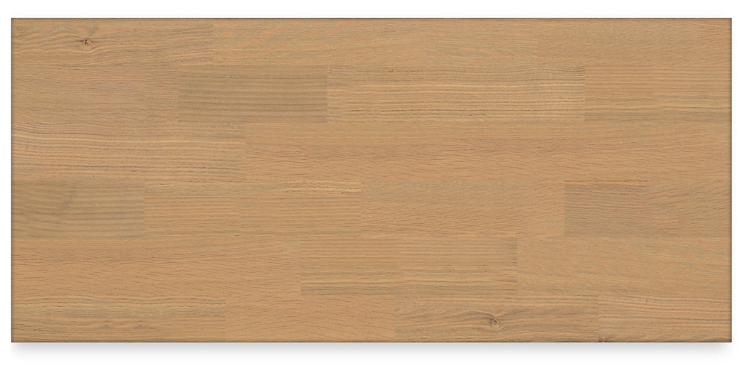 Ashbryn California  Panel Storage Bed With Mirrored Dresser And Chest