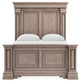 Blairhurst  Panel Bed With Mirrored Dresser, Chest And Nightstand