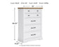 Ashbryn  Panel Storage Bed With Mirrored Dresser And Chest