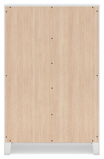 Binterglen  Panel Bed With Mirrored Dresser And Chest