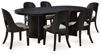 Rowanbeck Dining Table and 6 Chairs