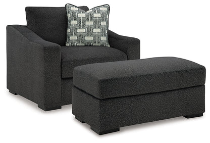 Wryenlynn Chair and Ottoman
