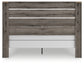 Graystorm  Panel Bed With Mirrored Dresser