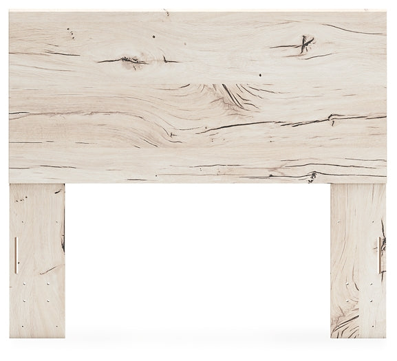 Lawroy  Panel Headboard With Mirrored Dresser