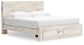 Lawroy  Panel Storage Bed With Mirrored Dresser And Chest