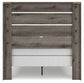 Graystorm  Panel Bed With Mirrored Dresser And Chest