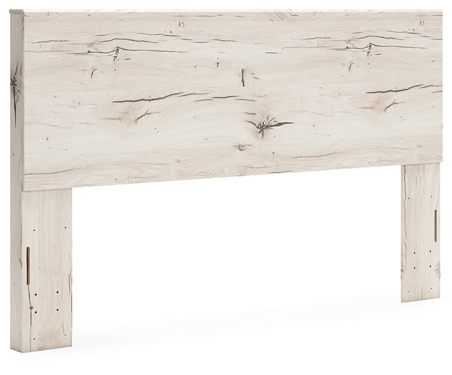 Lawroy  Panel Headboard With Mirrored Dresser And Chest