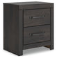 Hollivern  Panel Bed With Storage With Mirrored Dresser, Chest And Nightstand