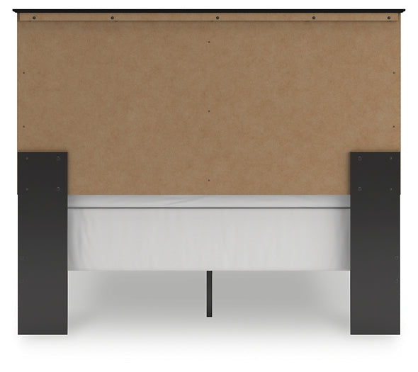 Maribel  Panel Bed With Mirrored Dresser, Chest And Nightstand