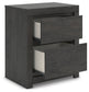 Fraluna  Panel Storage Bed With Mirrored Dresser And Nightstand