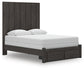 Fraluna  Panel Storage Bed With Mirrored Dresser