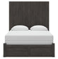 Fraluna  Panel Storage Bed With Mirrored Dresser, Chest And Nightstand