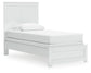 Bostwick Shoals  Panel Bed With Mirrored Dresser
