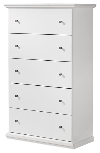 Bostwick Shoals  Panel Bed With Mirrored Dresser And Chest