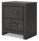 Hollivern  Panel Storage Bed With Mirrored Dresser And Nightstand