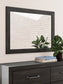 Hollivern  Panel Storage Bed With Mirrored Dresser And Nightstand
