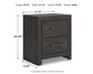 Hollivern  Panel Storage Bed With Mirrored Dresser And Nightstand