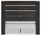 Hollivern  Panel Bed With Mirrored Dresser