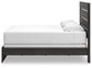 Hollivern  Panel Bed With Mirrored Dresser And Chest