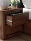 Dilenno California  Canopy Bed With Mirrored Dresser And Nightstand