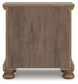 Feddinger  Panel Bed With Mirrored Dresser, Chest And Nightstand