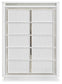 Chalanna  Upholstered Storage Bed With Mirrored Dresser, Chest And Nightstand