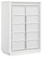 Chalanna  Upholstered Storage Bed With Mirrored Dresser, Chest And Nightstand