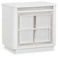 Chalanna  Upholstered Storage Bed With Mirrored Dresser, Chest And Nightstand