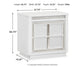 Chalanna  Upholstered Storage Bed With Mirrored Dresser, Chest And Nightstand