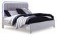 Jarlee  Upholstered Panel Bed