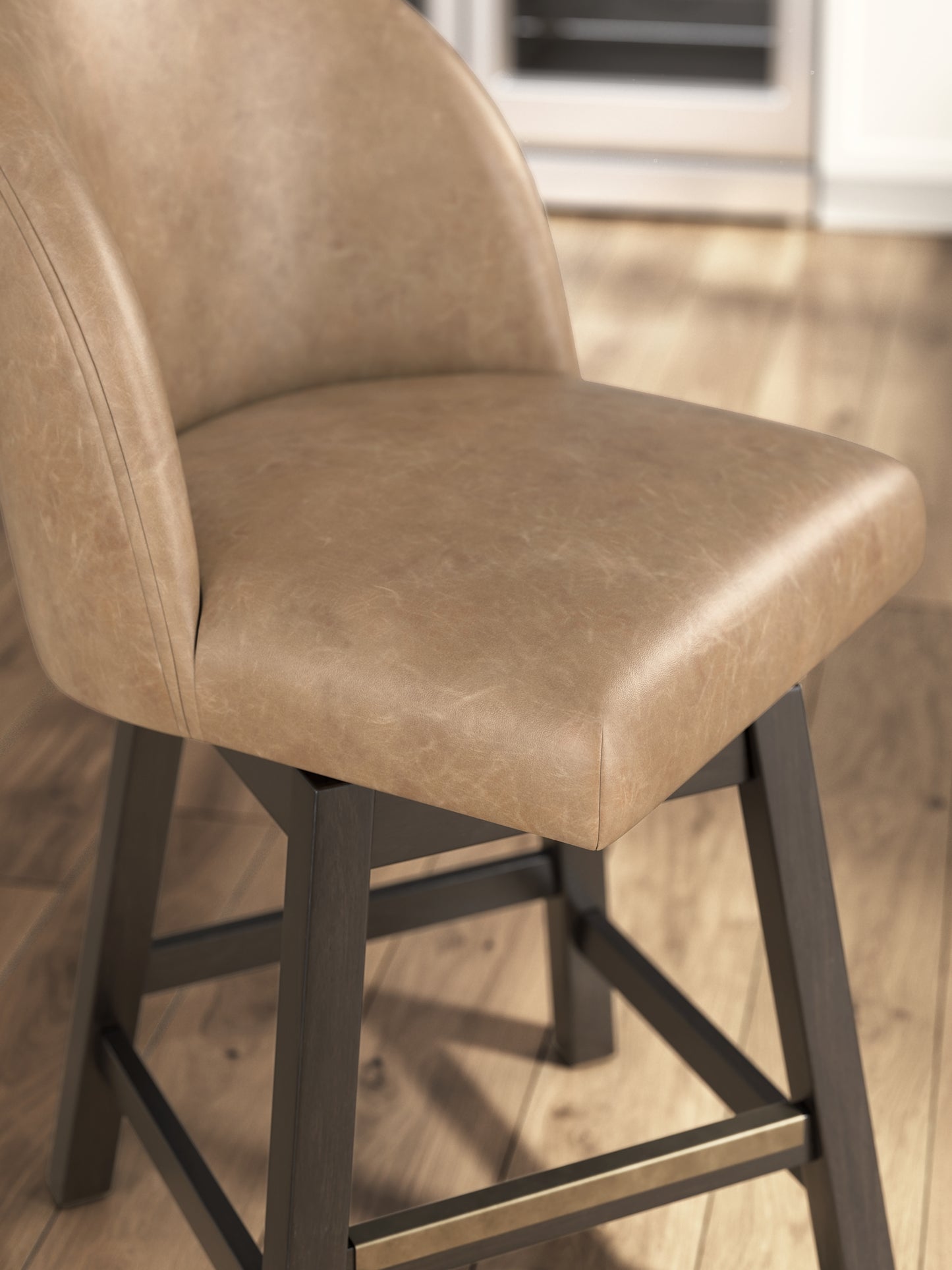 Neymorton UPH Swivel Barstool (2/CN)
