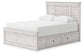 Makidern  Panel Storage Bed