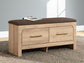 Kinlanni Bedroom UPH Storage Bench