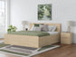 Onita  Panel Platform Bed With 2 Side Storage