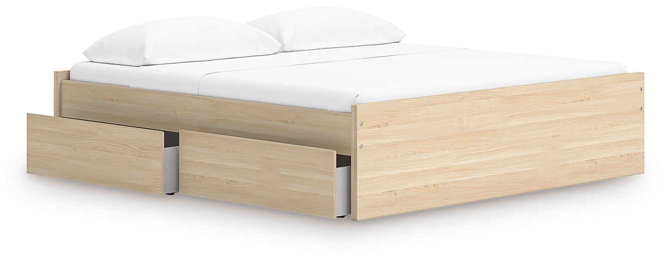 Onita  Platform Bed With 1 Side Storage