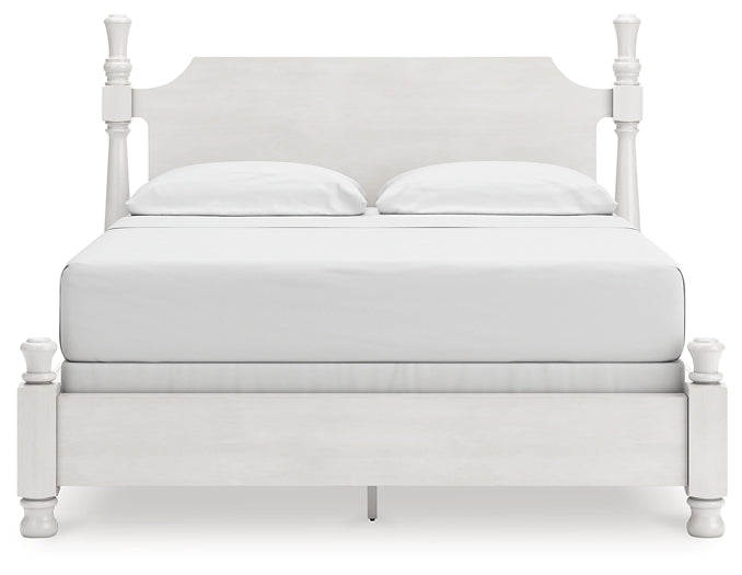 Rowlenstown California  Poster Bed, Dresser And Mirror