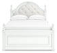 Kozlani  Upholstered Panel Storage Bed, Dresser, Mirror And Nightstand
