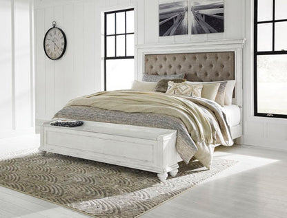 Kanwyn  Upholstered Panel Storage Bed