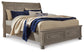 Lettner California  Sleigh Bed With 2 Storage Drawers