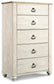 Willowton Five Drawer Chest