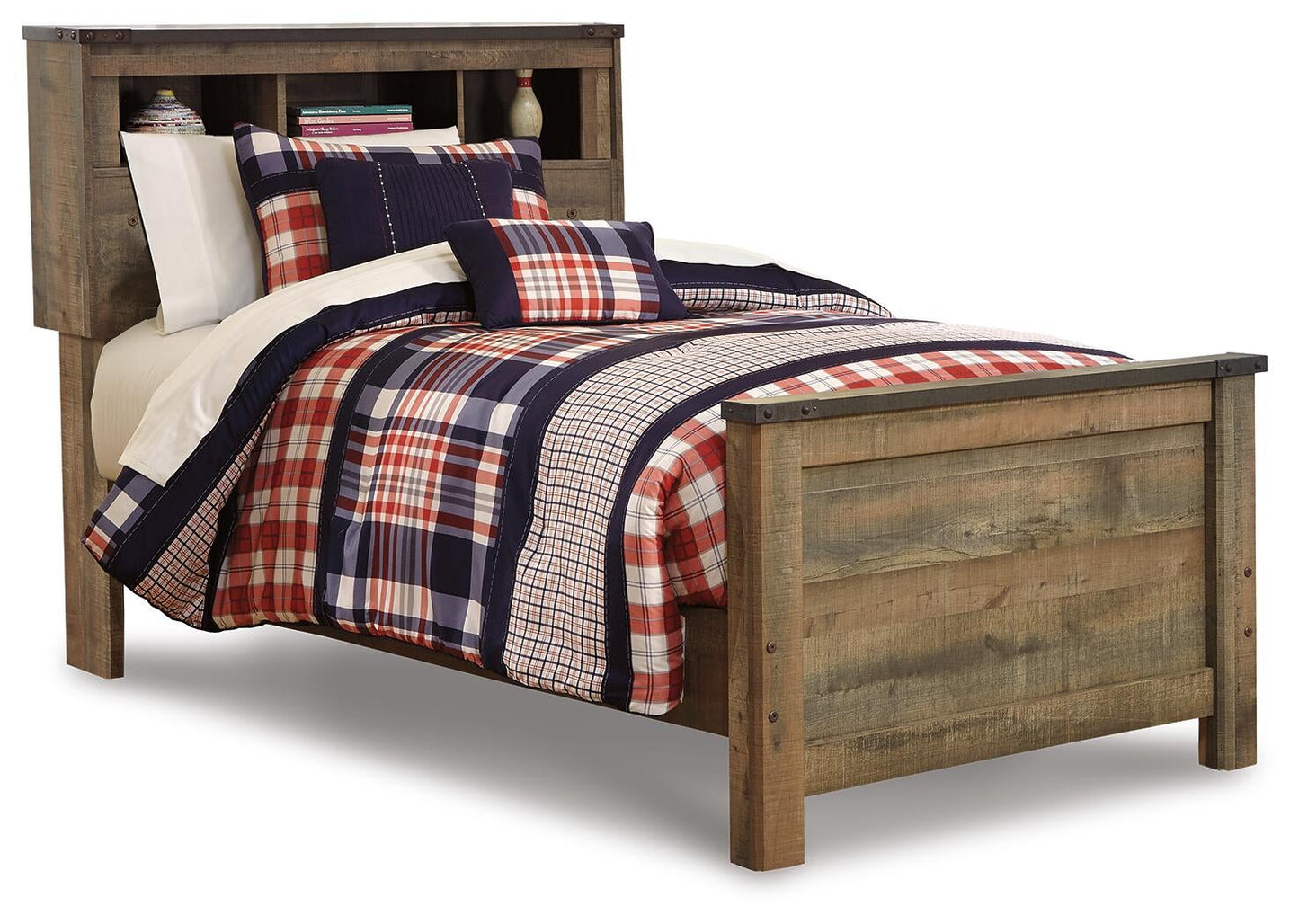 Trinell  Bookcase Bed