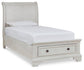 Robbinsdale  Sleigh Storage Bed