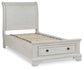 Robbinsdale  Sleigh Storage Bed