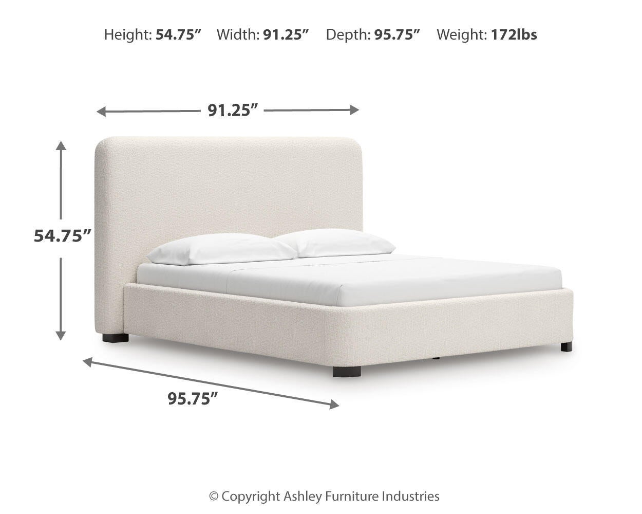 Brintstreet Cal  Upholstered Bed