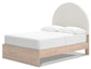 Arloster  Upholstered Panel Bed With Storage